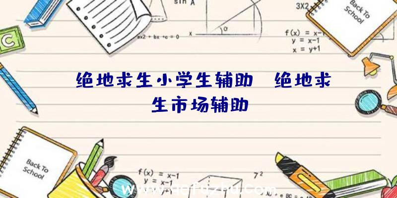 「绝地求生小学生辅助」|绝地求生市场辅助